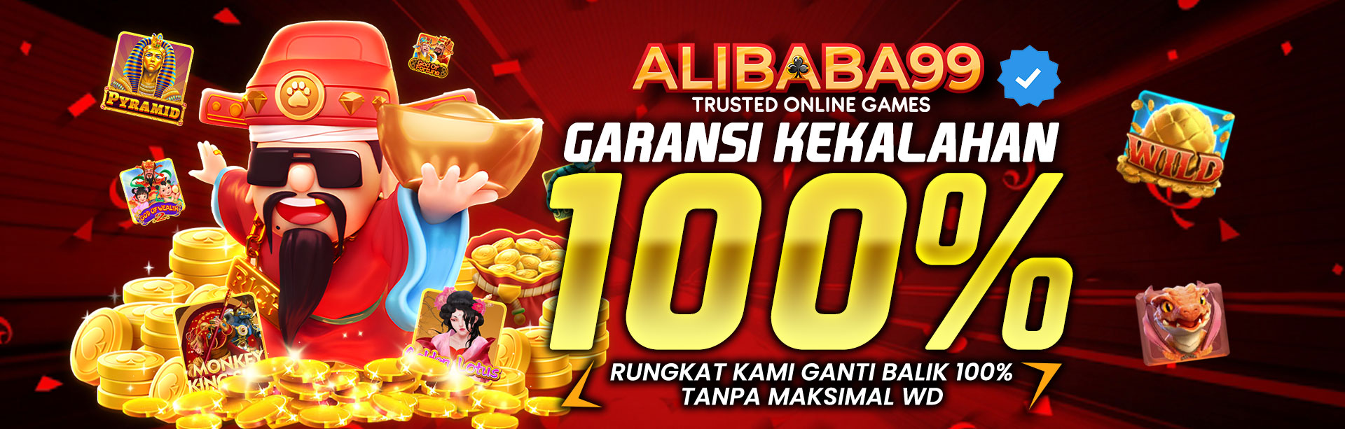 GARANSI KEKALAHAN 100%