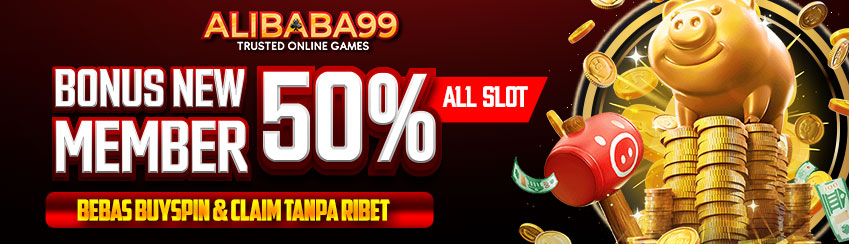 BONUS NEW MEMBER ALL SLOT 50%