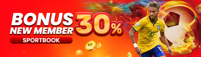 BONUS NEW MEMBER 30% SPORTSBOOK